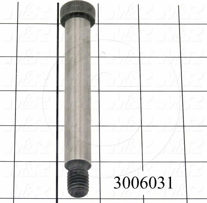 Shoulder Screws, Socket Head, Alloy Steel, Shoulder Dia. 5/8", Shoulder Length 4 in.