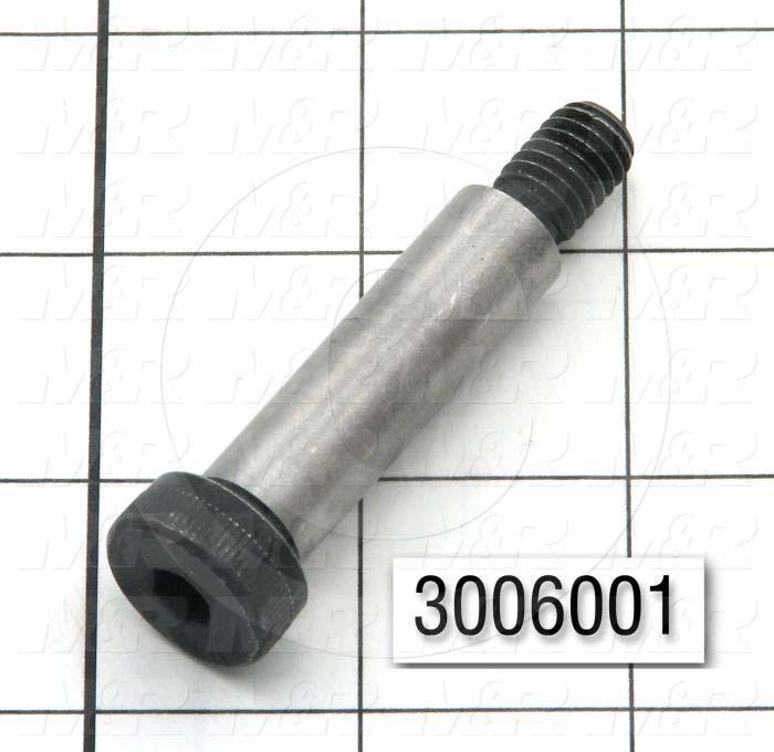 Shoulder Screws, Socket Head, Steel, Shoulder Dia. 1/2", Shoulder Length 1 3/4"