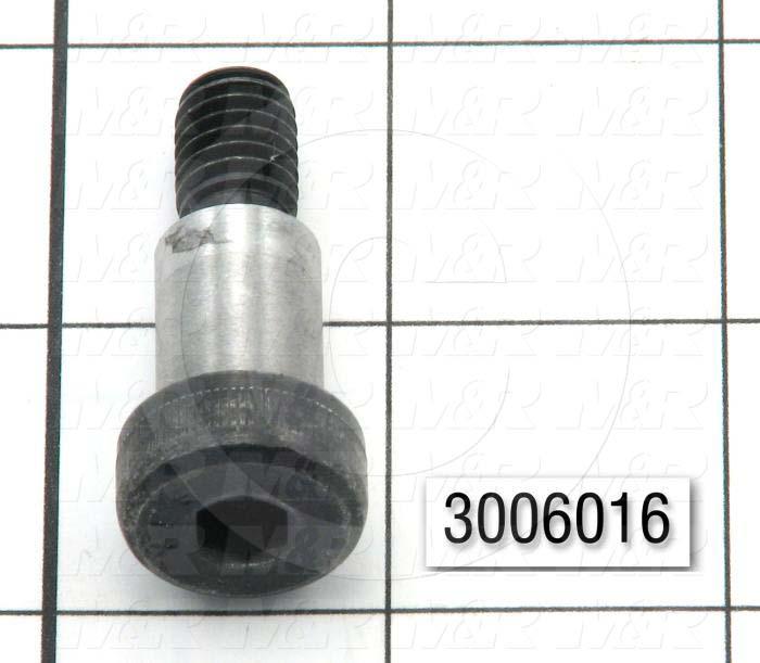 Shoulder Screws, Socket Head, Steel, Shoulder Dia. 1/2", Shoulder Length 3/4"