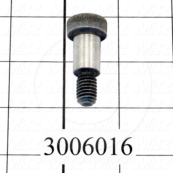Shoulder Screws, Socket Head, Steel, Shoulder Dia. 1/2", Shoulder Length 3/4"