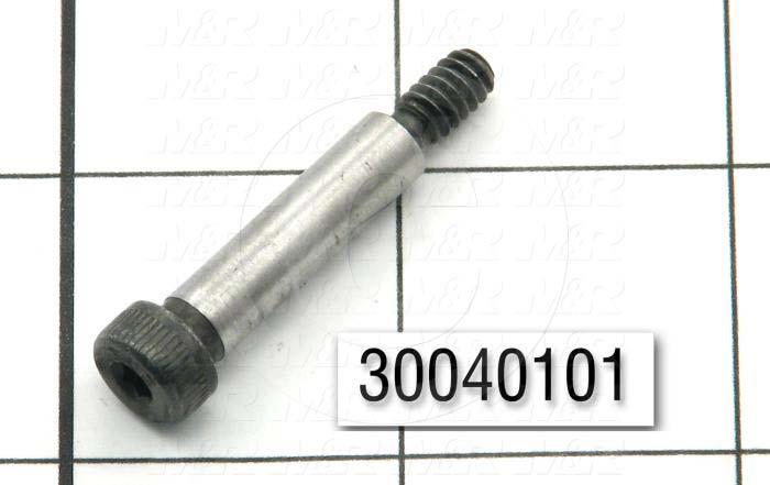 Shoulder Screws, Socket Head, Steel, Shoulder Dia. 1/4", Shoulder Length 1"
