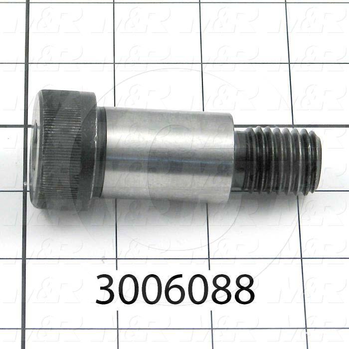 Shoulder Screws, Socket Head, Steel, Shoulder Dia. 1", Shoulder Length 1 1/2"