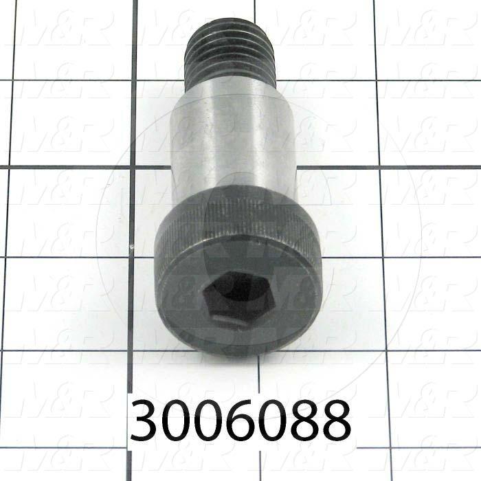 Shoulder Screws, Socket Head, Steel, Shoulder Dia. 1", Shoulder Length 1 1/2"