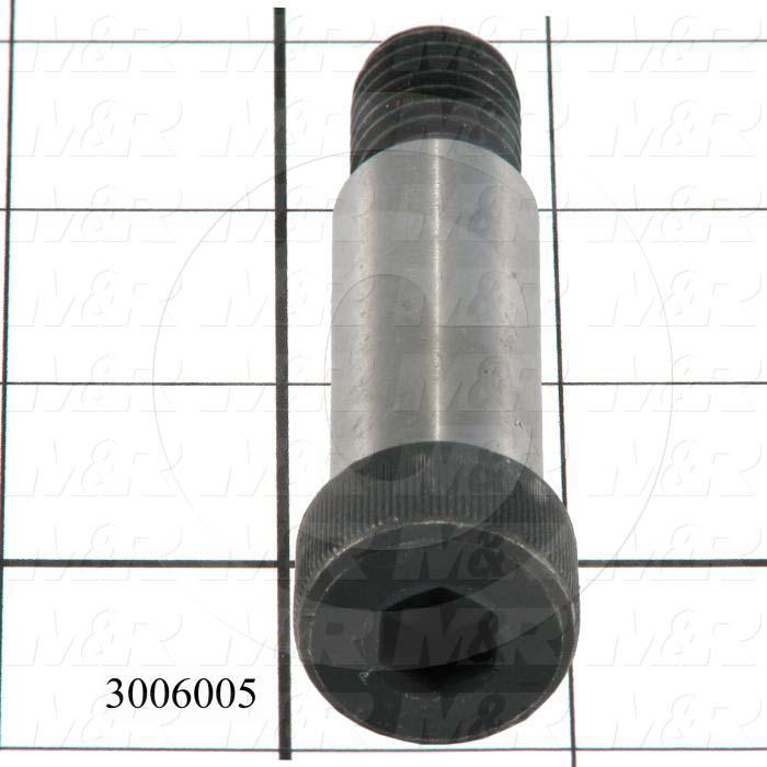 Shoulder Screws, Socket Head, Steel, Shoulder Dia. 3/4 in., Shoulder Length 2"