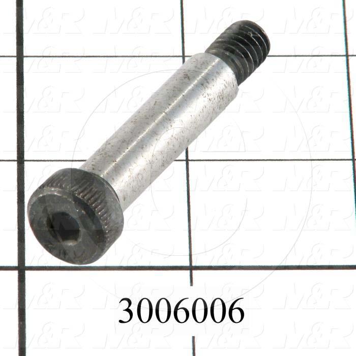 Shoulder Screws, Socket Head, Steel, Shoulder Dia. 3/8 in., Shoulder Length 1 1/2"