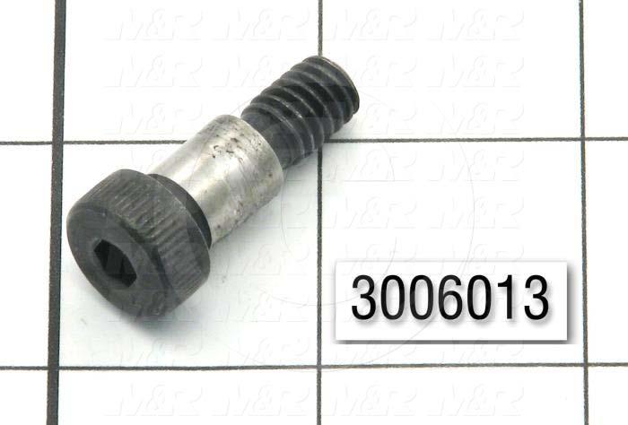 Shoulder Screws, Socket Head, Steel, Shoulder Dia. 3/8 in., Shoulder Length 1/2"