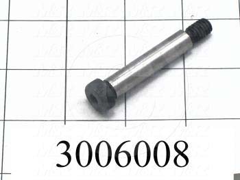 Shoulder Screws, Socket Head, Steel, Shoulder Dia. 3/8 in., Shoulder Length 1 3/4"