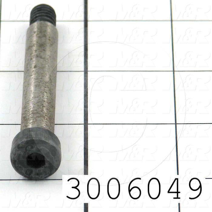 Shoulder Screws, Socket Head, Steel, Shoulder Dia. 3/8 in., Shoulder Length 2 1/4"
