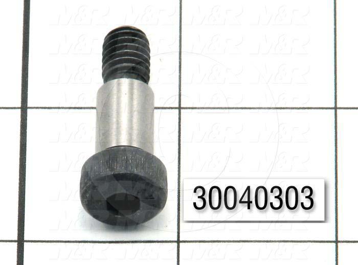 Shoulder Screws, Socket Head, Steel, Shoulder Dia. 3/8 in., Shoulder Length 5/8 in.
