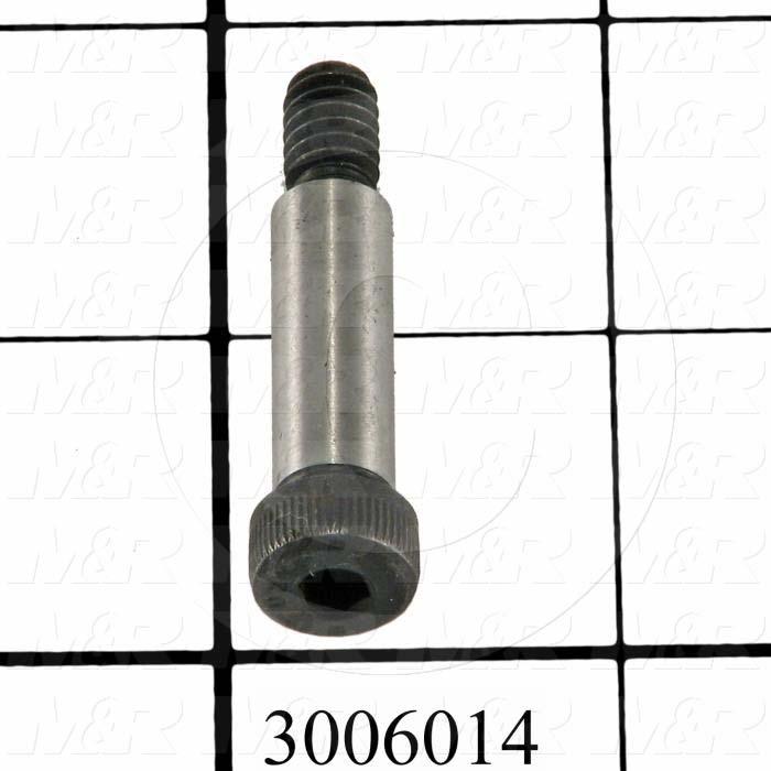 Shoulder Screws, Socket Head, Steel, Shoulder Dia. 5/16 in., Shoulder Length 1"
