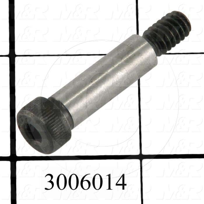 Shoulder Screws, Socket Head, Steel, Shoulder Dia. 5/16 in., Shoulder Length 1"