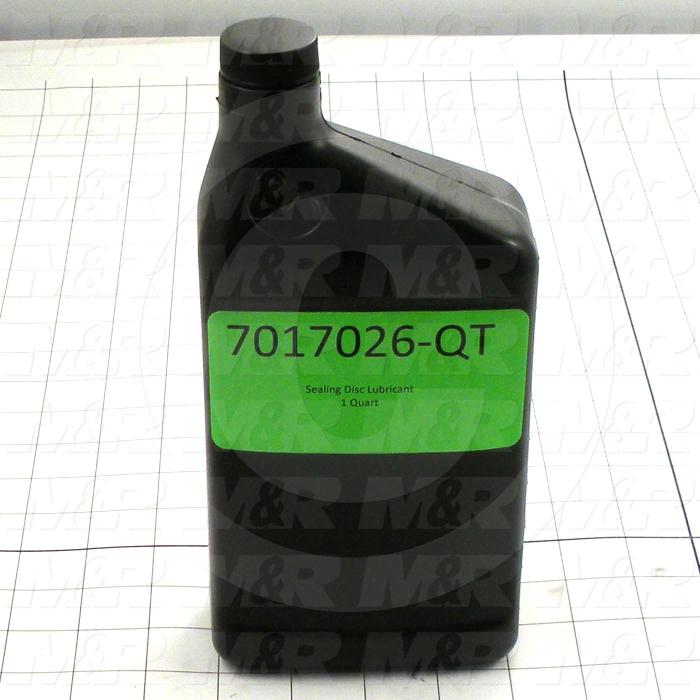 Silicone Oil, 1 Quart In Size, Used On Amscomatic Conveyor Sealer Model H-175, Temperature Rating 350F