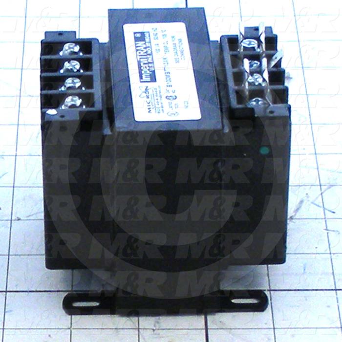 Single Phase Transformer, 100VA, 200-480V Primary Voltage, 23/110,24/115,25/120V Secondary Voltage