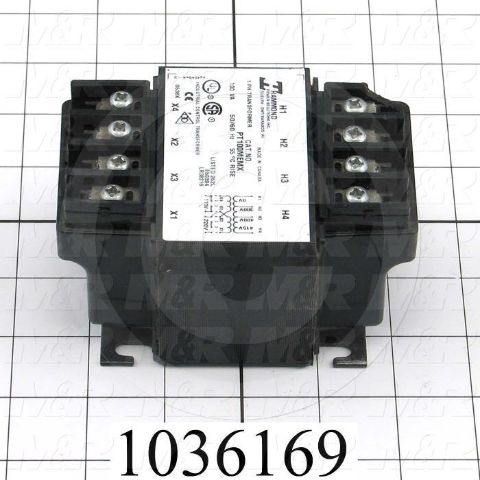 Single Phase Transformer, 100VA, 380/415VAC Primary Voltage, 110/220V Secondary Voltage, 50/60Hz