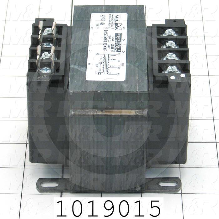 Single Phase Transformer, 150VA, 208/230/460V Primary Voltage, 115V Secondary Voltage, 50/60Hz