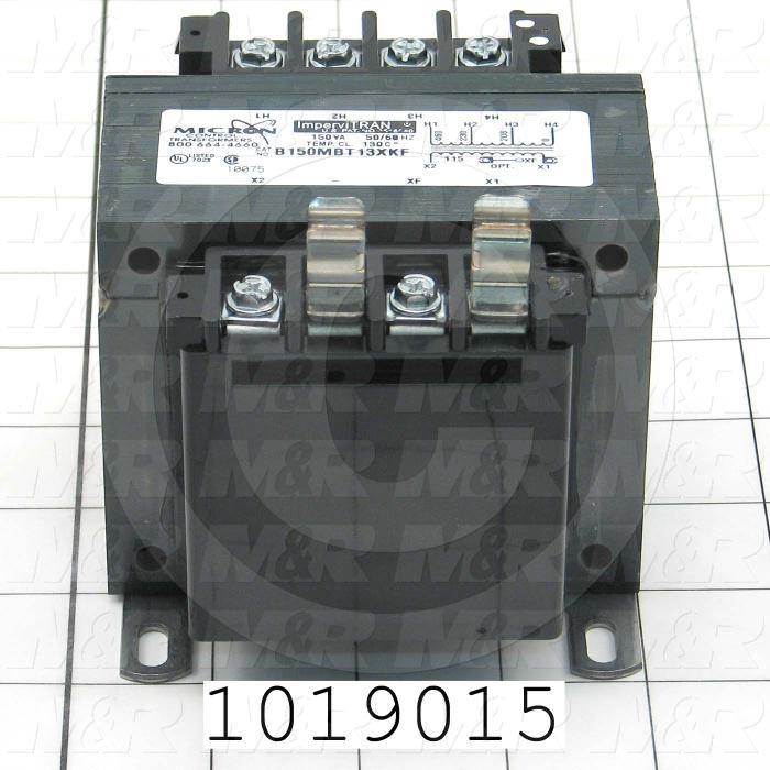 Single Phase Transformer, 150VA, 208/230/460V Primary Voltage, 115V Secondary Voltage, 50/60Hz