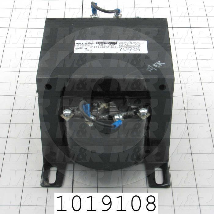 Single Phase Transformer, 1KVA, 240x480/230x460/220x440V Primary Voltage, 120/115/110V Secondary Voltage