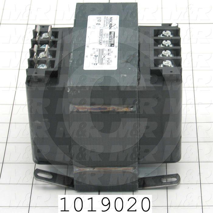 Single Phase Transformer, 350VA, 240x480/230x460/220x440V Primary Voltage, 120/115/110V Secondary Voltage