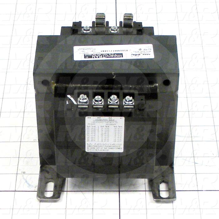 Single Phase Transformer, 500VA, 208/230/460V Primary Voltage, 115V Secondary Voltage