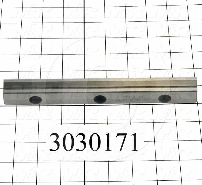 Slide (Rail) Guide, Rail, Steel, 15 mm Width of Rail, 150 mm Length of Rail