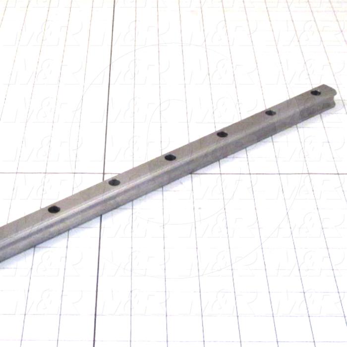 Slide (Rail) Guide, Rail, Steel, 20 mm Width of Rail, 1000 mm Length of Rail