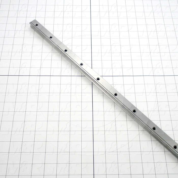 Slide (Rail) Guide, Rail, Steel, 20 mm Width of Rail, 1000 mm Length of Rail