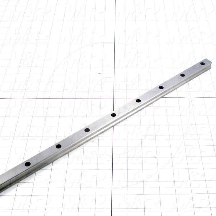 Slide (Rail) Guide, Rail, Steel, 20 mm Width of Rail, 1120 mm Length of Rail
