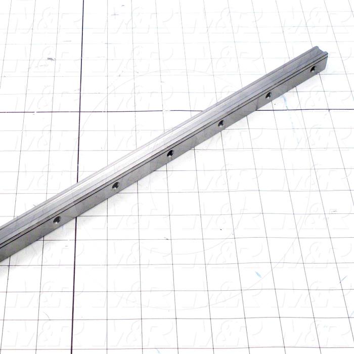 Slide (Rail) Guide, Rail, Steel, 20 mm Width of Rail, 1120 mm Length of Rail