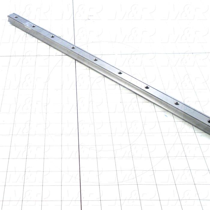 Slide (Rail) Guide, Rail, Steel, 20 mm Width of Rail, 1360 mm Length of Rail