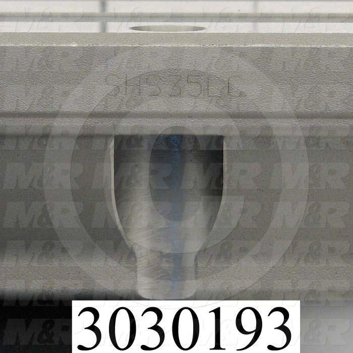 Slide (Rail) Guide, Slide Block, Steel, 100 mm Width of Block, 152 mm Length of Block, End, Side, & Inner Seals Contamination Protection