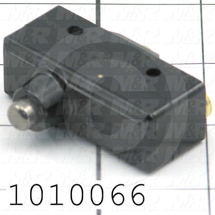 Snap Action Switch, SPDT, 125V, 10A, Screw Terminal