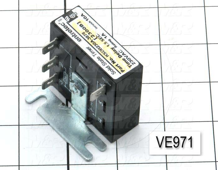 Solid State Relay, 1A Max Output, 230VAC