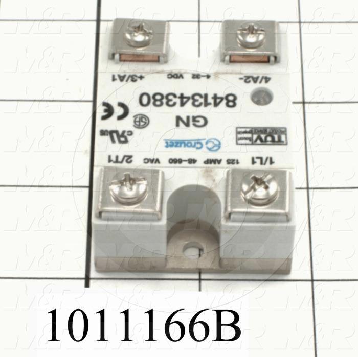 Solid State Relay, 4-32VDC Input, 48-660VAC Output, 125A
