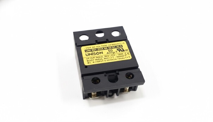 Solid State Relay, 4.5-32VDC Input, 24-600VAC Output, 50A