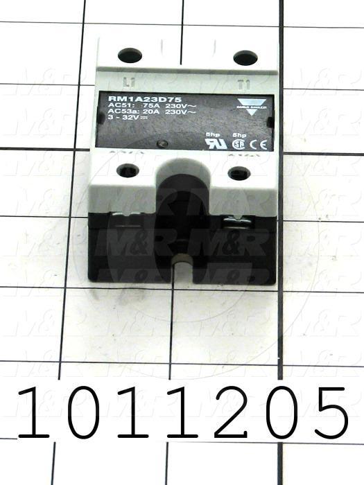 Solid State Relay, 4.5-32VDC Input, 75A