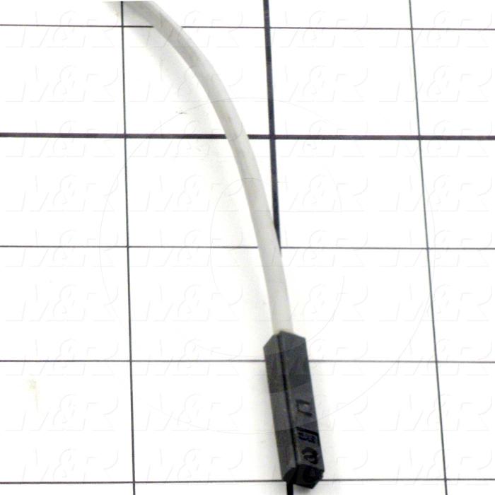 Solid State Switch, In-line, 3-Wire, NPN, 1/2 m Cable, 4.5-28VDC, with Indicator Light, For Use with Cylinder CXS, MGP, MH Series