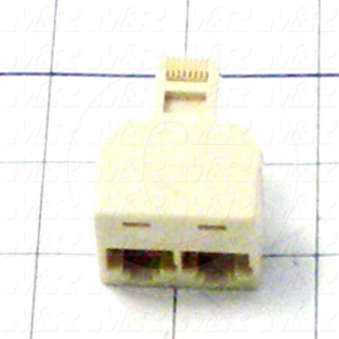 Splitter, RJ45, 2 Inputs, 1 Output