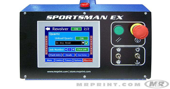 Sportsman EX’s touch-screen simplifies Revolver programming