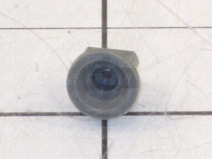 Spraying Systems, Spray Nozzle, Flat Pattern, 08 GPM Flow Rate, Gray