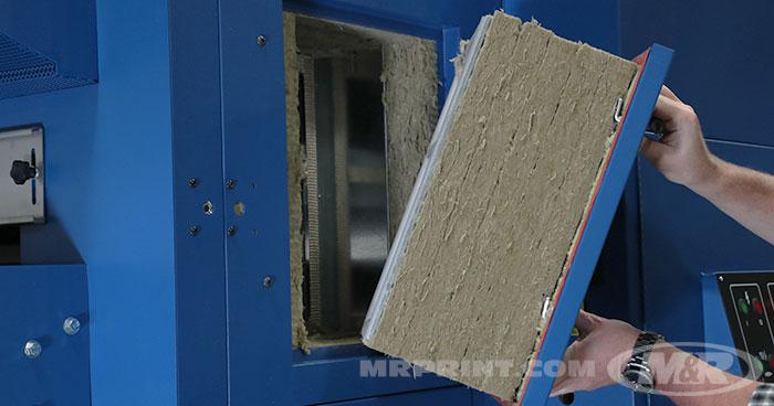 Fully insulated quick access panels allow for fast cleaning of dryer internals, making it easy to keep running at peak performance.