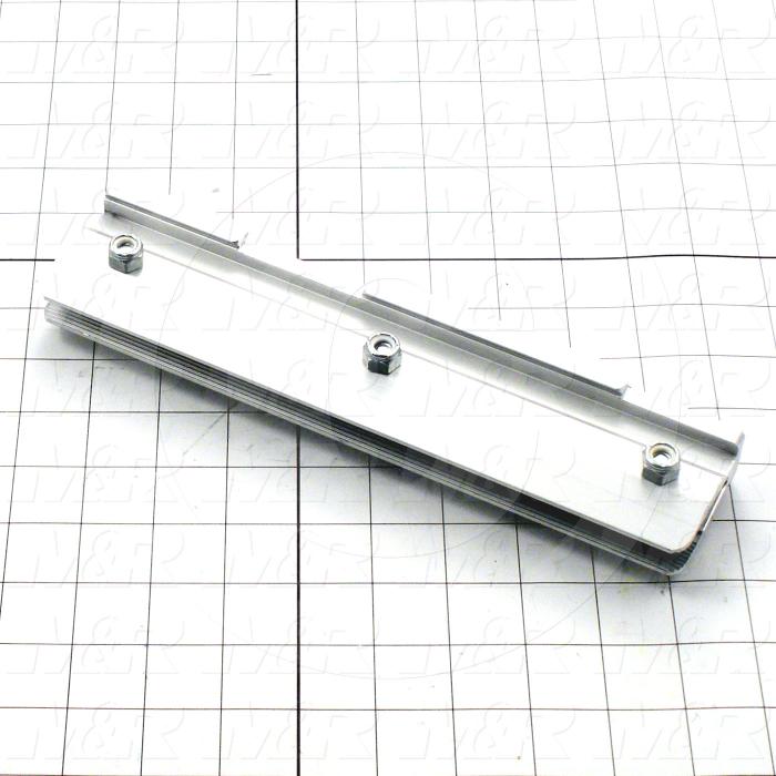 Squeegee Holders, Textile Press, Double Notch, Length 10"