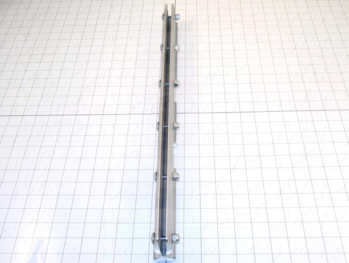 Squeegee Holders, Textile Press, Double Notch, Length 22"