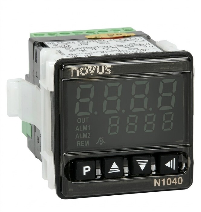 Temperature Controller, 2 Alarms, Output 1: Pulse, Output 2: Relay, 24VDC