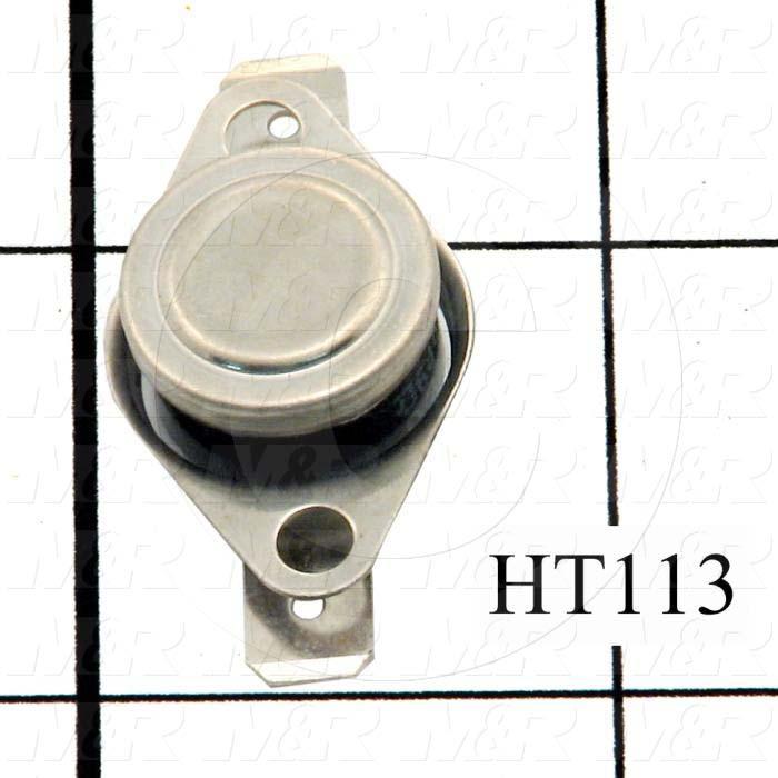 Temperature Switch, 200ºF, 120VAC, 15A