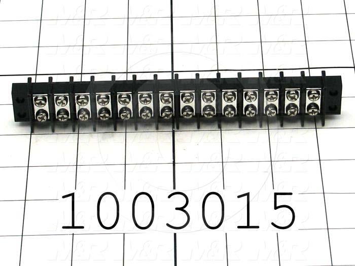 Terminal Block, 14 Poles, 14AWG