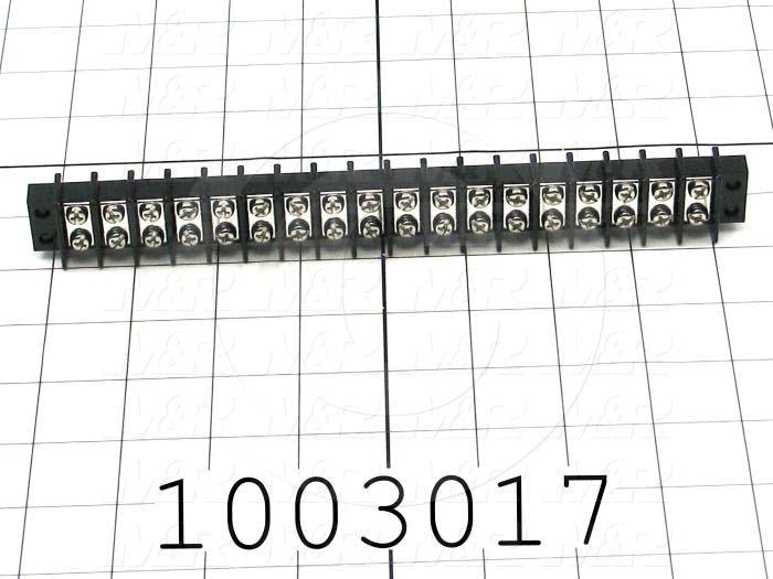 Terminal Block, 18 Poles, 14AWG