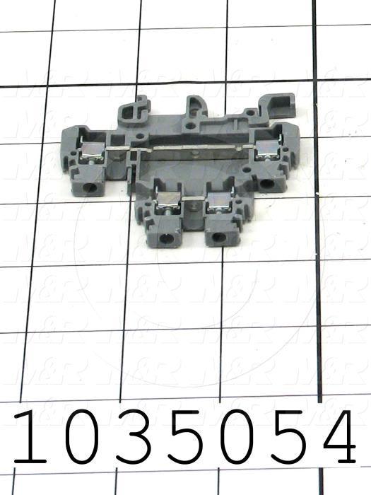 Terminal Block, Double Deck, 600V