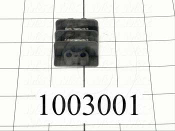 Terminal Block, Strip, 2 Poles, 14AWG