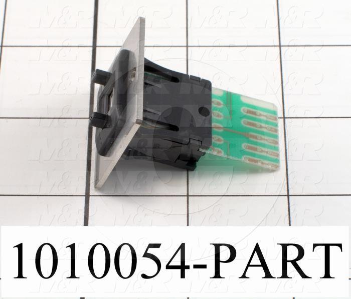 Thumbwheel Switch, Thumbwheel, BCD, 50VAC - 28VDC, 0.1A (resistive load), Assembly Unit