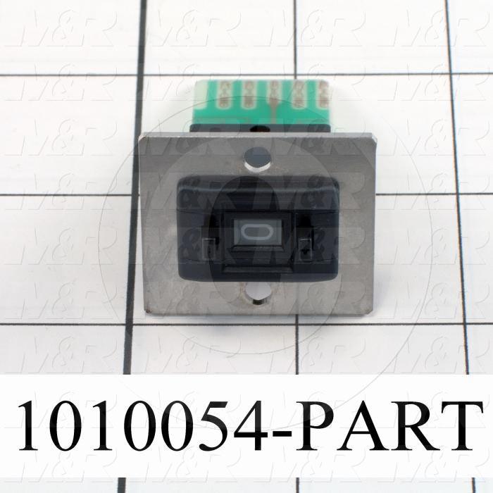 Thumbwheel Switch, Thumbwheel, BCD, 50VAC - 28VDC, 0.1A (resistive load), Assembly Unit